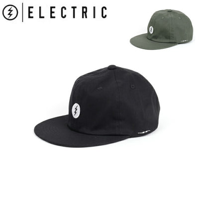 ELECTRIC エレクトリック ICON COTTON TWILL 6PANEL CAP アイコンコットンツイル6パネルキャップ E25SC01