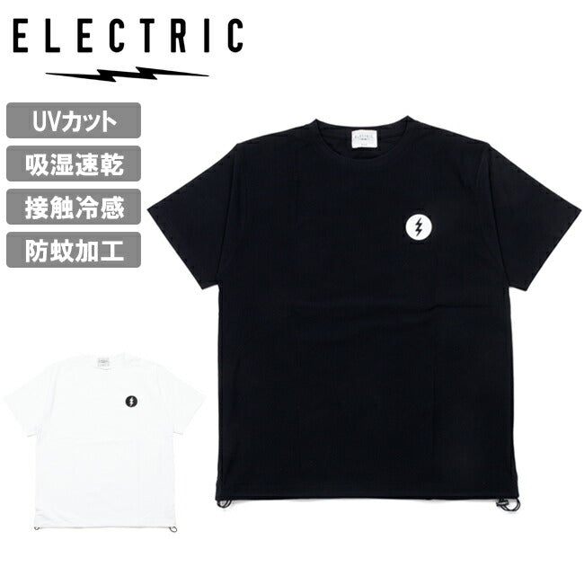 ELECTRIC エレクトリック ICON LOGO DRAWCORD DRY SST アイコンロゴドローコードドライショートスリーブティー E25ST30