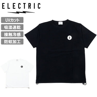 ELECTRIC エレクトリック ICON LOGO DRAWCORD DRY SST アイコンロゴドローコードドライショートスリーブティー E25ST30