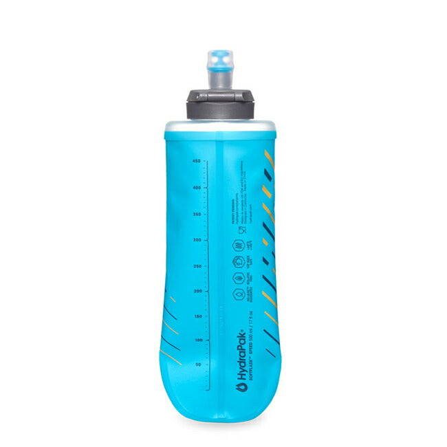 HydraPak ハイドラパック ソフトフラスク スピード 500ml マリブブルー B280HP