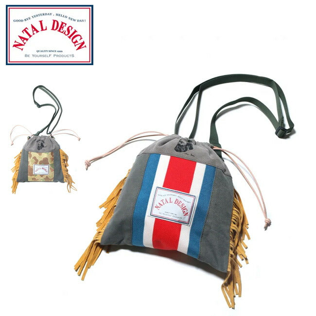 NATAL DESIGN ネイタルデザイン Fringe Pouch フリンジポーチ BP-074