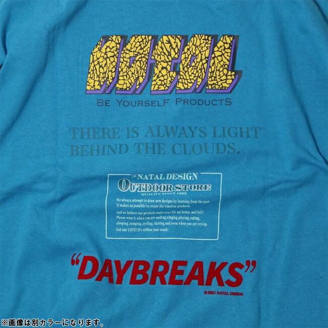 NATAL DESIGN ネイタルデザイン Hemp Wide Tee Printed Daybreaks 2 ヘンプワイドティープリンテッドデイブレイクス2 HH-066