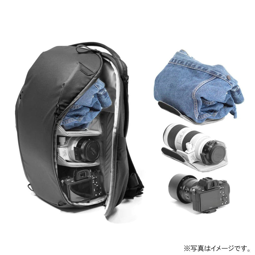 PEAK DESIGN エブリデイ バックパック 20L BEDB-20-BK Peak Design - エブリデイ バックパック ジップ 20L BEDBZ-20-BK-3