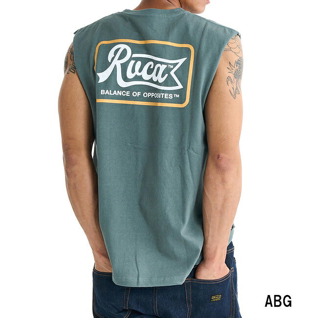 RVCA ルーカ PEN SCRIPT TT タンクトップ BF041357