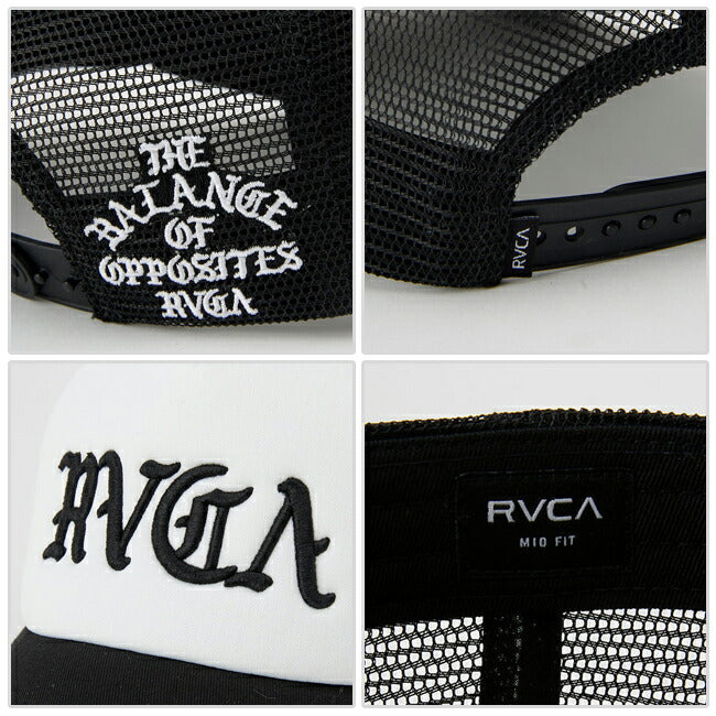 RVCA ルーカ BALANCE RVCA TRUCKER キャップ BF041952