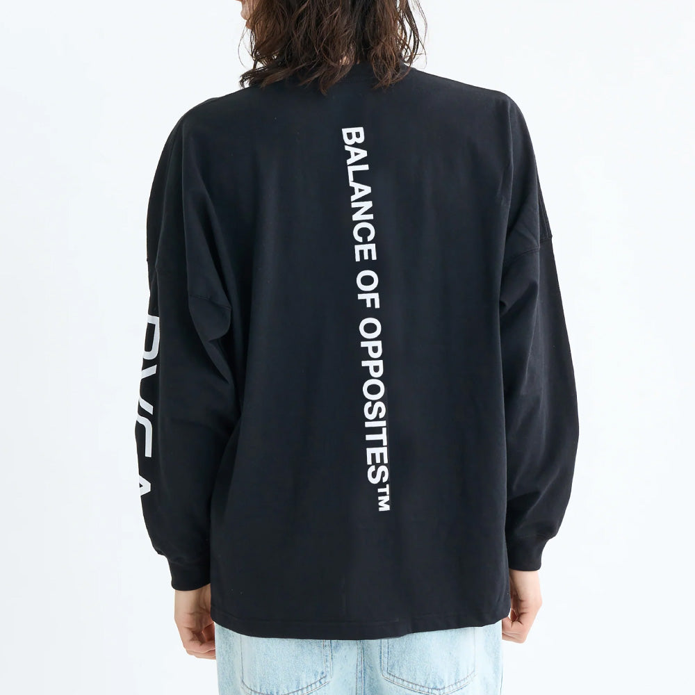 ▲【キャンペーン対象商品】RVCA LT ルーカロングスリーブTシャツ BF042051