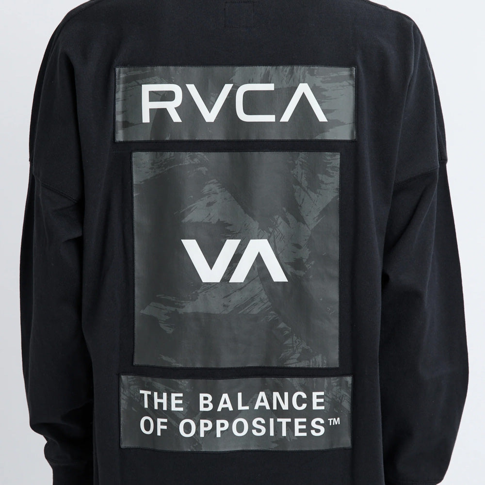 ▲【キャンペーン対象商品】3BOX LT 3ボックスロングスリーブTシャツ BLK BF042052