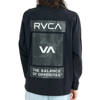 ▲【キャンペーン対象商品】3BOX LT 3ボックスロングスリーブTシャツ BLK BF042052