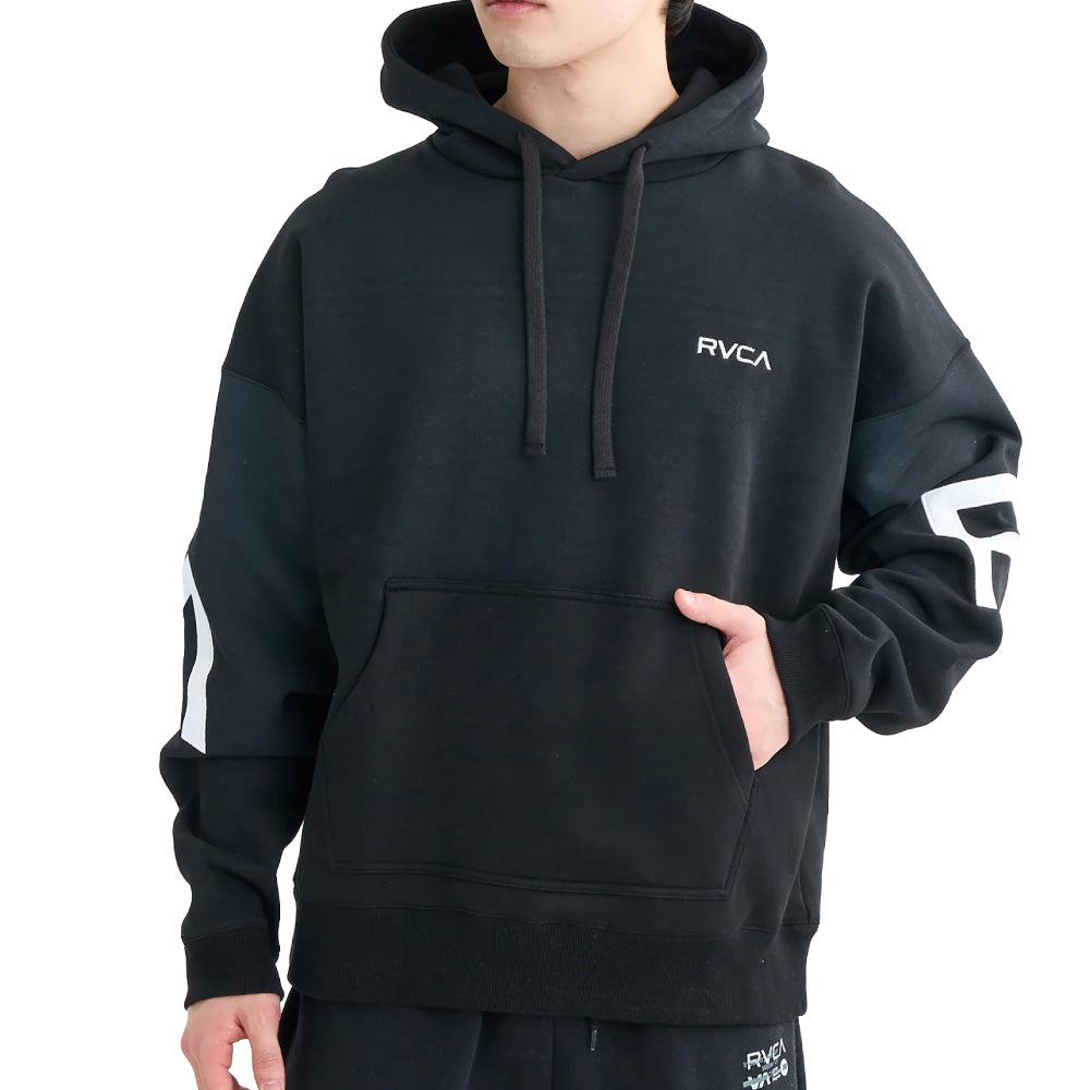 ▲【キャンペーン対象商品】BACK SIDE ARCH RVCA HD バックサイドアーチルーカフーディー BF042015
