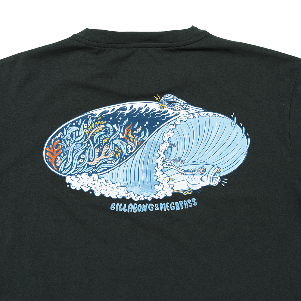 BILLABONG - BILLABONG ビラボン×MEGABASS メガバス Surf Flex T
