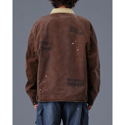 GARMENT DYED WORK JACKET ガーメントダイワークジャケット 770052503