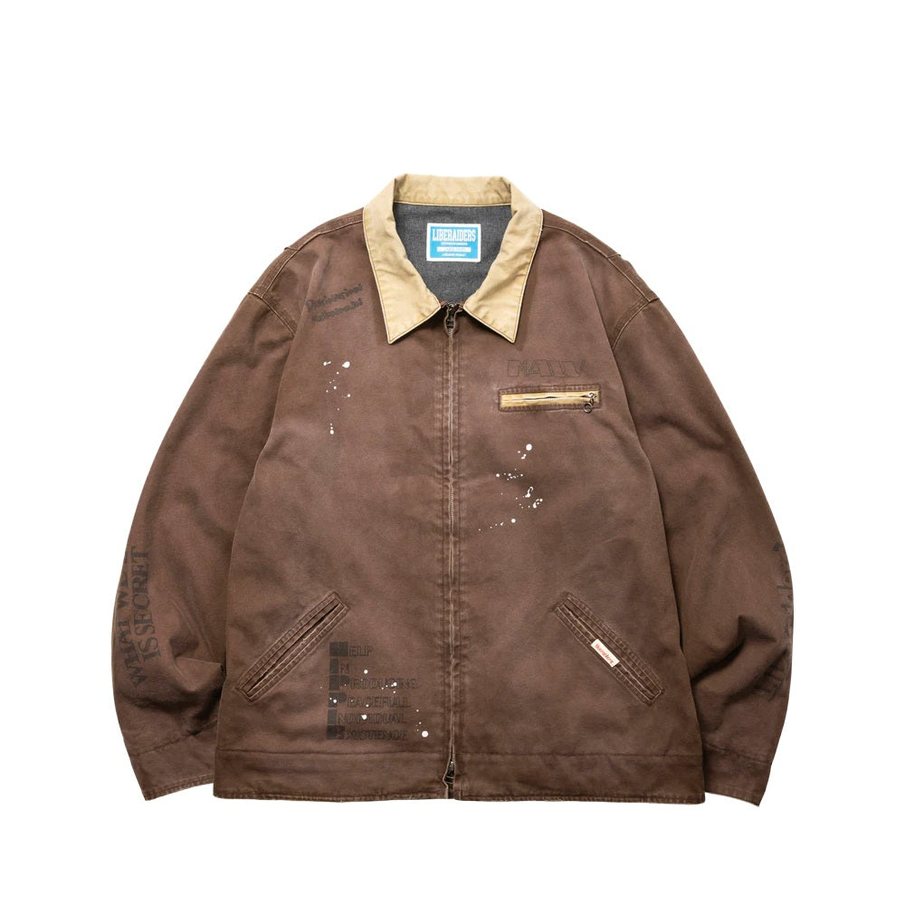 GARMENT DYED WORK JACKET ガーメントダイワークジャケット 770052503