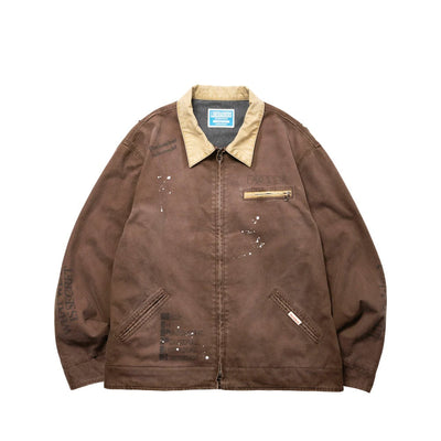 GARMENT DYED WORK JACKET ガーメントダイワークジャケット 770052503