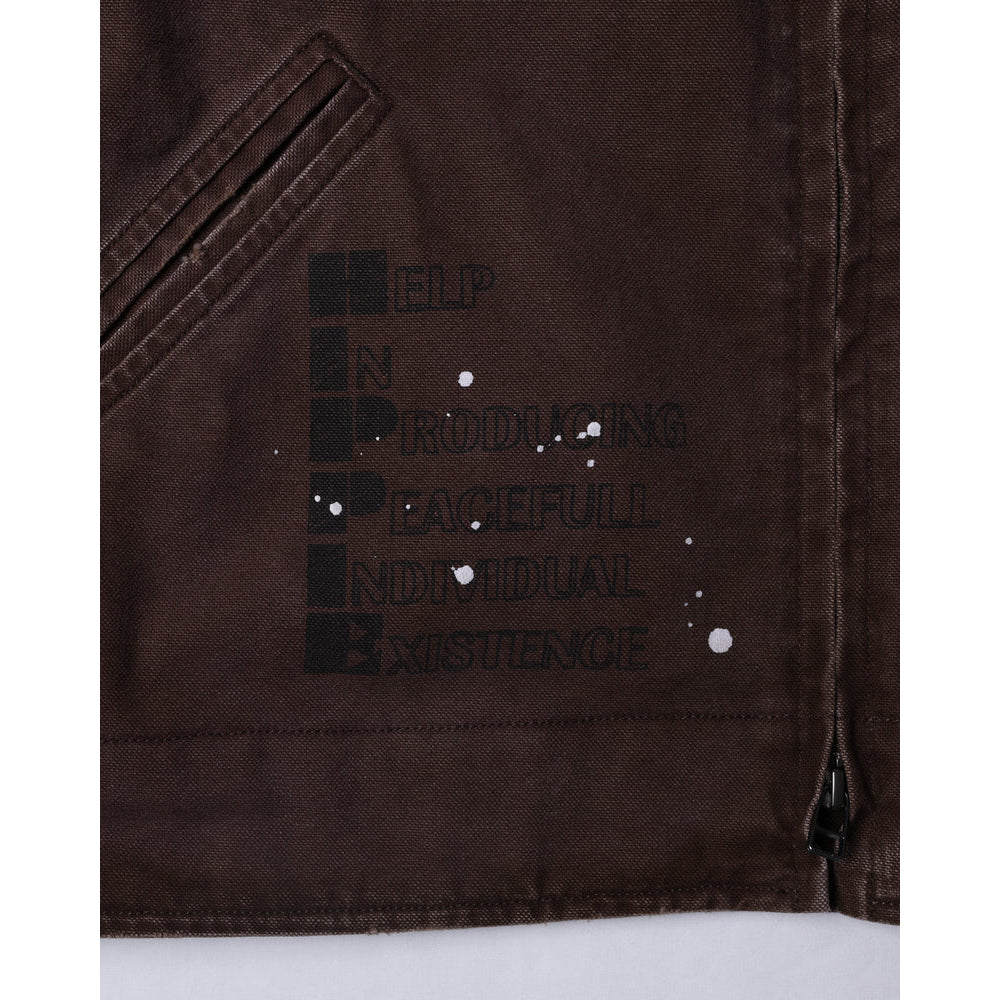 GARMENT DYED WORK JACKET ガーメントダイワークジャケット 770052503