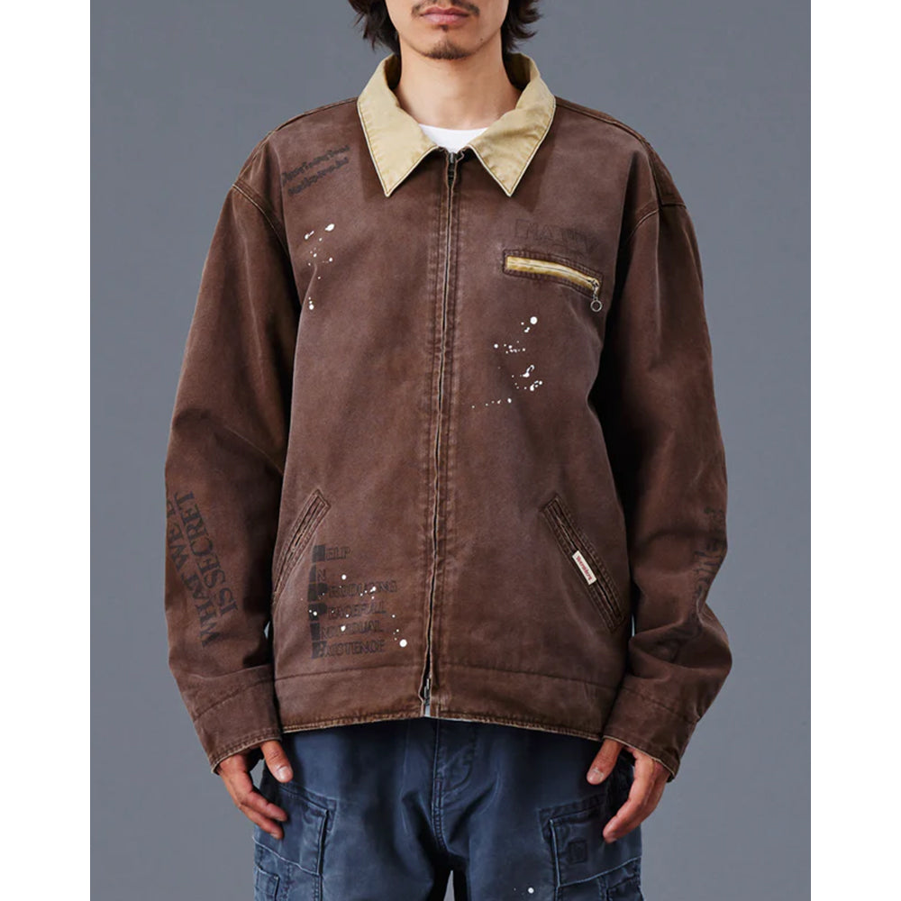 GARMENT DYED WORK JACKET ガーメントダイワークジャケット 770052503