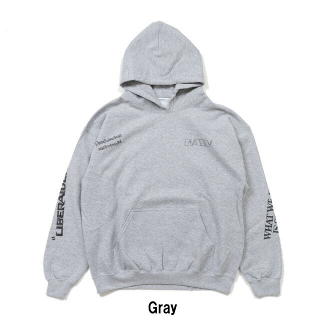 Liberaiders リベレイダース HANDWRITING PRINT HOODIE ハンドライティングプリントフーディ 773112503