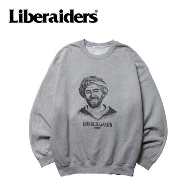 Liberaiders リベレイダース PORTRAIT CREWNECK ポートレートクルーネック 773162503