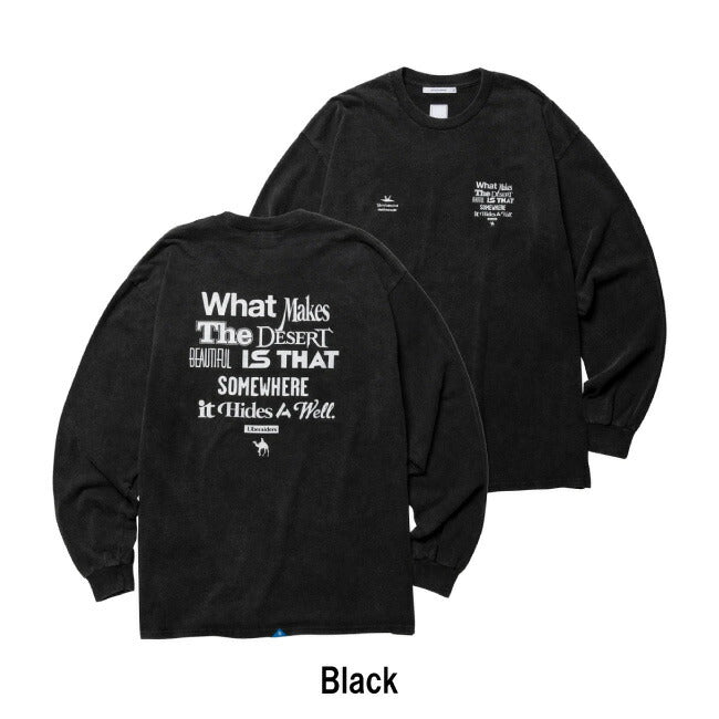 Liberaiders リベレイダース MULTI FONT L/S TEE マルチフォントロングスリーブティー 775052503