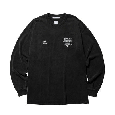 Liberaiders リベレイダース MULTI FONT L/S TEE マルチフォントロングスリーブティー 775052503
