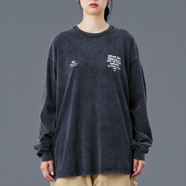 Liberaiders リベレイダース MULTI FONT L/S TEE マルチフォントロングスリーブティー 775052503