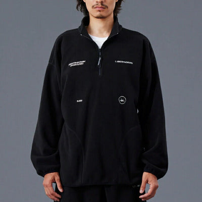 FLEECE HALF ZIP フリースハーフジップ