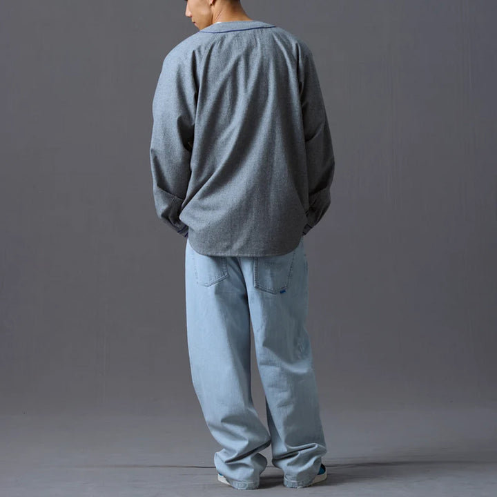 Liberaiders - FLANNEL BASEBALL SHIRT フランネルベースボールシャツ