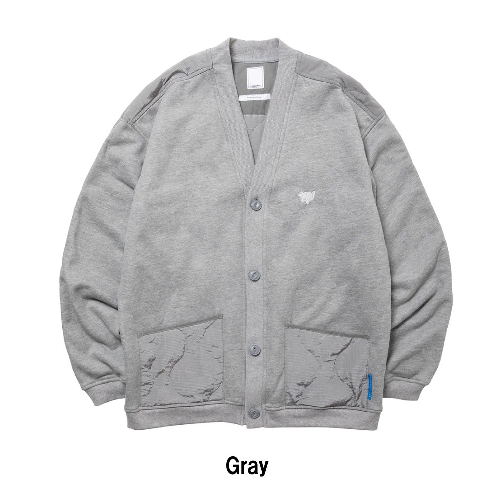 Liberaiders - COTTON FLEECE QUILTED CARDIGAN コットンフリース