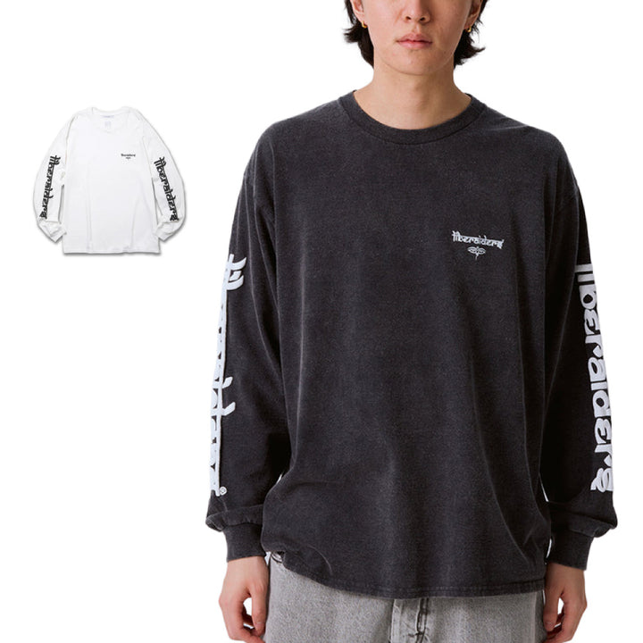 Liberaiders - SLEEVE FONT L/S TEE スリーブフォントロングスリーブ