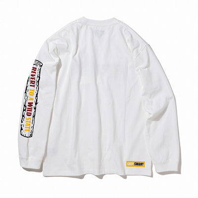 GRIP SWANY グリップスワニー TREE PRINT L/S TEE ツリープリントロングスリーブティー GSMCT0006