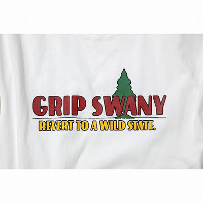 GRIP SWANY グリップスワニー TREE PRINT L/S TEE ツリープリントロングスリーブティー GSMCT0006