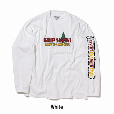 GRIP SWANY グリップスワニー TREE PRINT L/S TEE ツリープリントロングスリーブティー GSMCT0006