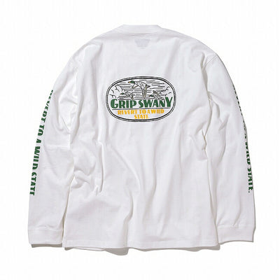 GRIP SWANY グリップスワニー BIRD PRINT L/S TEE バードプリントロングスリーブティー GSMCT0007