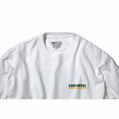 GRIP SWANY グリップスワニー BIRD PRINT L/S TEE バードプリントロングスリーブティー GSMCT0007