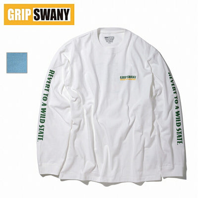 GRIP SWANY グリップスワニー BIRD PRINT L/S TEE バードプリントロングスリーブティー GSMCT0007