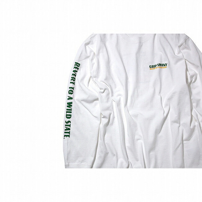 GRIP SWANY グリップスワニー BIRD PRINT L/S TEE バードプリントロングスリーブティー GSMCT0007