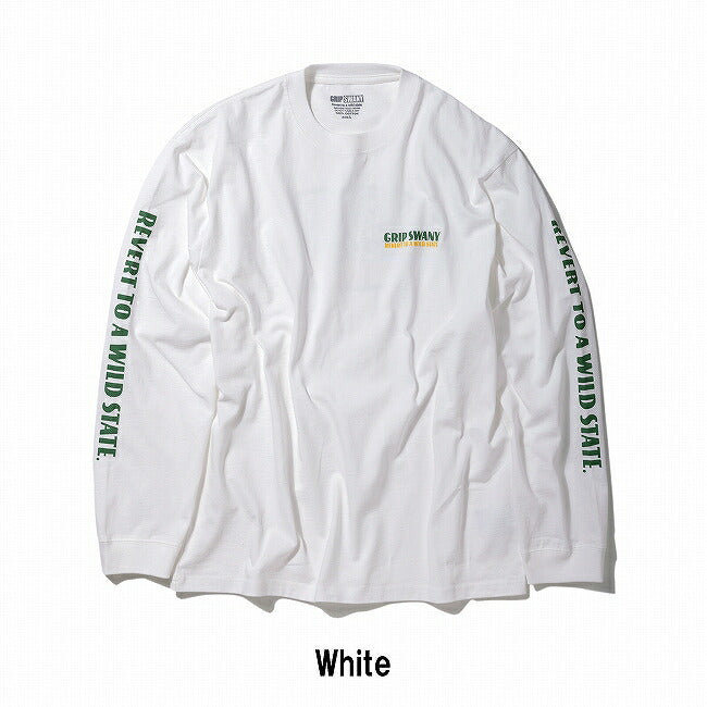 GRIP SWANY グリップスワニー BIRD PRINT L/S TEE バードプリントロングスリーブティー GSMCT0007