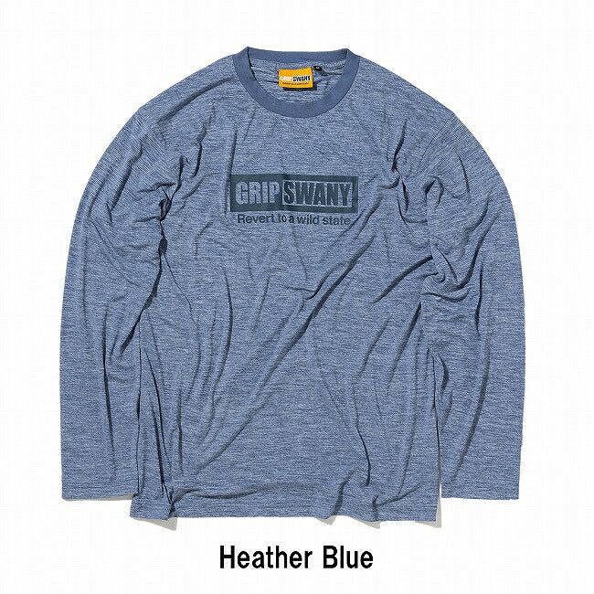 GRIP SWANY グリップスワニー BOX LOGO DRY L/S TEE ボックスロゴドライロングスリーブティー GSMCT0008