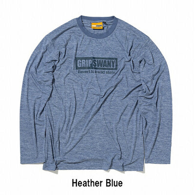 GRIP SWANY グリップスワニー BOX LOGO DRY L/S TEE ボックスロゴドライロングスリーブティー GSMCT0008