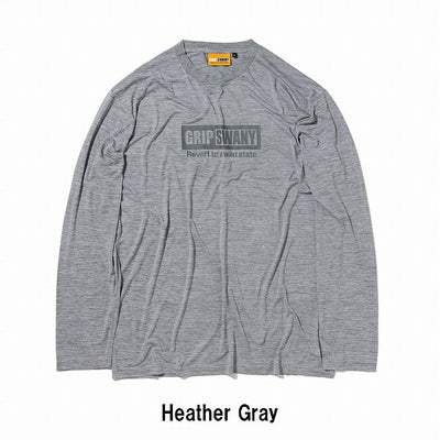 GRIP SWANY グリップスワニー BOX LOGO DRY L/S TEE ボックスロゴドライロングスリーブティー GSMCT0008