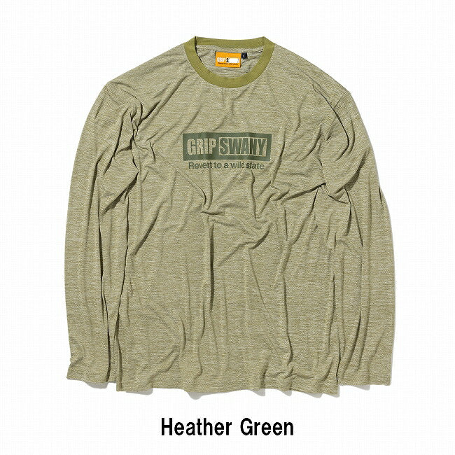 GRIP SWANY グリップスワニー BOX LOGO DRY L/S TEE ボックスロゴドライロングスリーブティー GSMCT0008