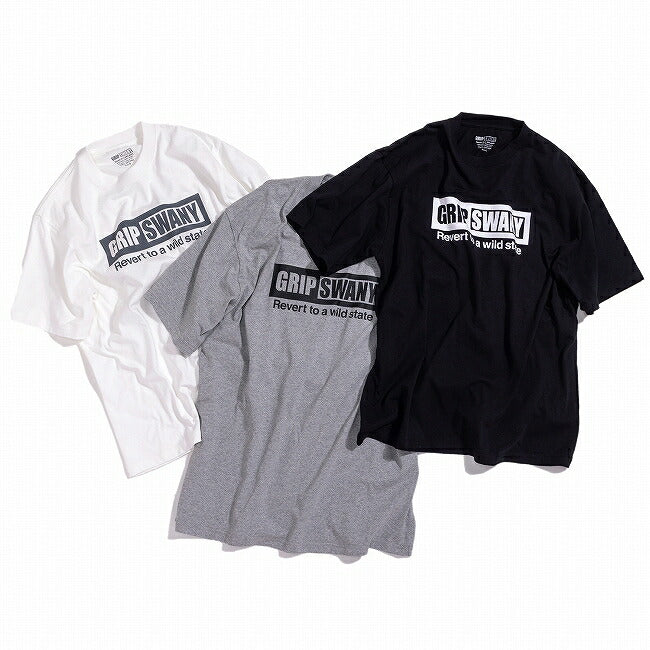 GRIP SWANY グリップスワニー BOX LOGO TEE ボックスロゴティー GSMCT0009