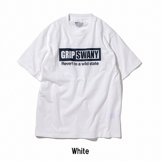 GRIP SWANY グリップスワニー BOX LOGO TEE ボックスロゴティー GSMCT0009