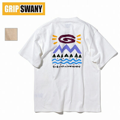 GRIP SWANY グリップスワニー NATURE PRINT TEE ネイチャープリントティー GSMCT0011