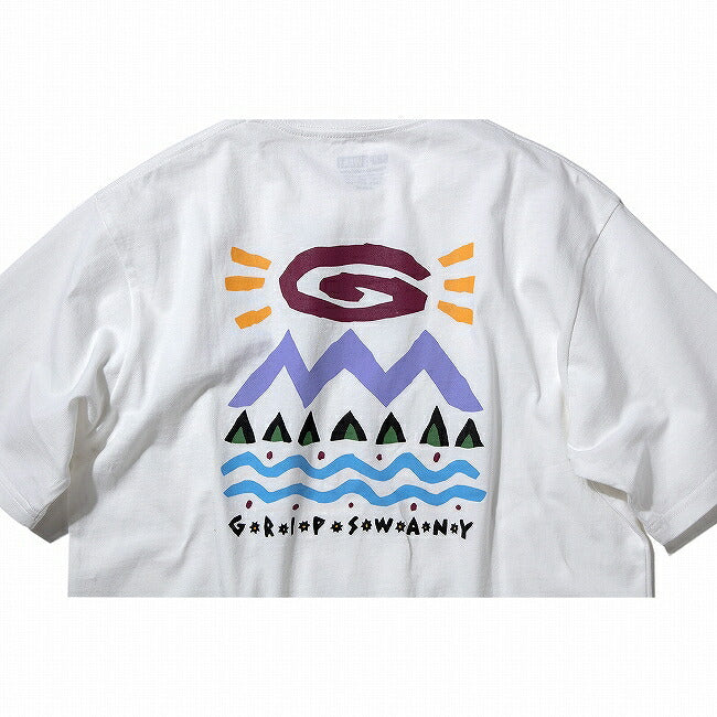 GRIP SWANY グリップスワニー NATURE PRINT TEE ネイチャープリントティー GSMCT0011