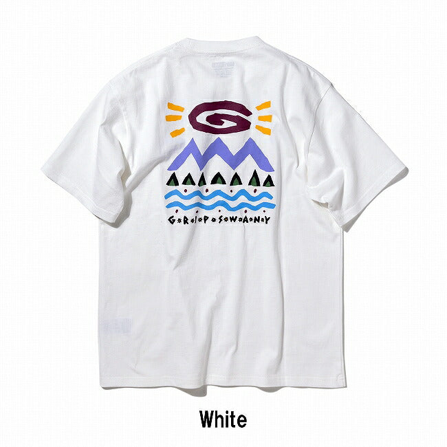 GRIP SWANY グリップスワニー NATURE PRINT TEE ネイチャープリントティー GSMCT0011