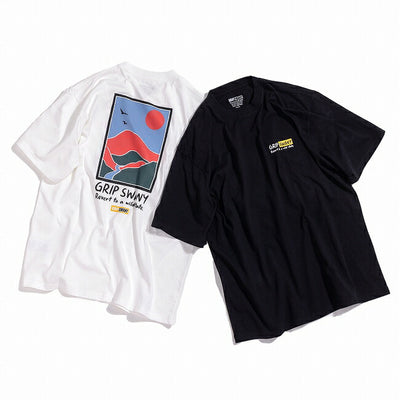 GRIP SWANY グリップスワニー SUNSET PRINT TEE サンセットプリントティー GSMCT0012