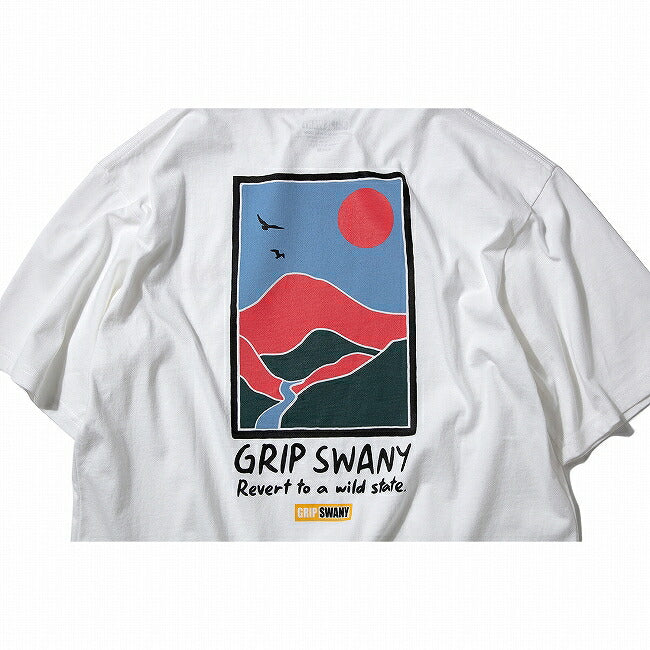 GRIP SWANY グリップスワニー SUNSET PRINT TEE サンセットプリントティー GSMCT0012