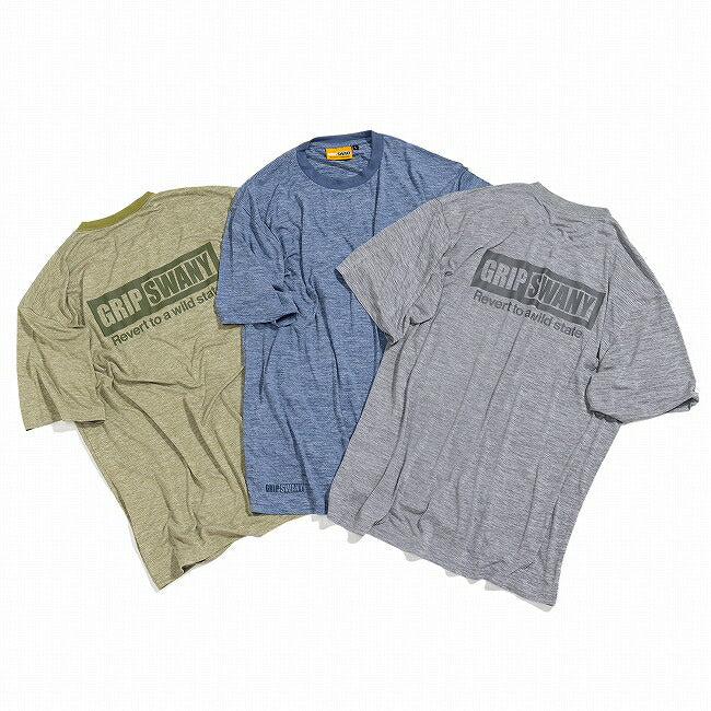 GRIP SWANY グリップスワニー BOX LOGO DRY S/S TEE ボックスロゴドライショートスリーブティー GSMCT0014