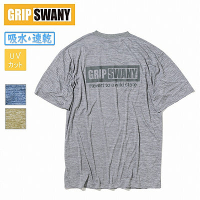GRIP SWANY グリップスワニー BOX LOGO DRY S/S TEE ボックスロゴドライショートスリーブティー GSMCT0014