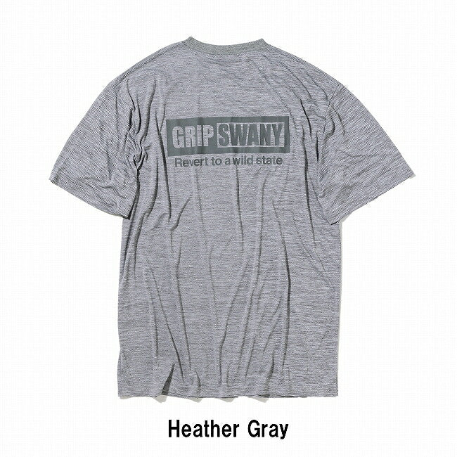 GRIP SWANY グリップスワニー BOX LOGO DRY S/S TEE ボックスロゴドライショートスリーブティー GSMCT0014